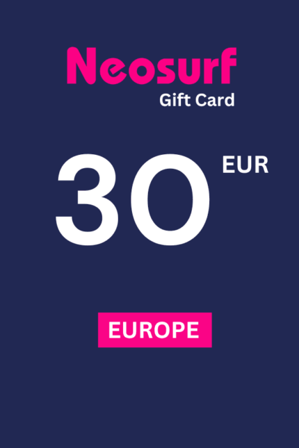 Neosurf 30 EUR Gift Card (Europe) - Digital Code
