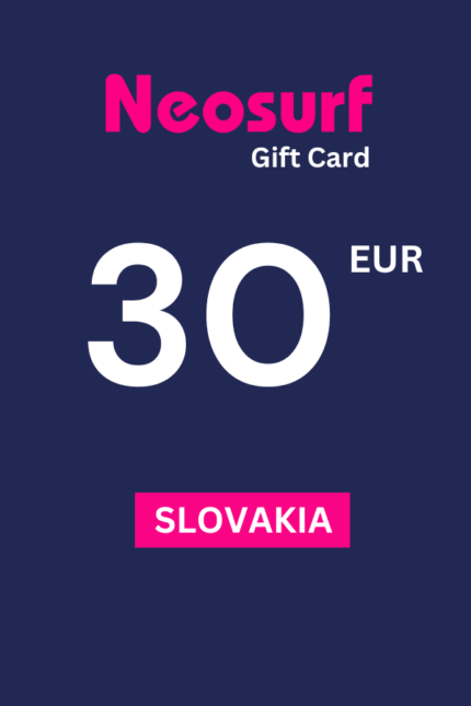 Neosurf 30 EUR Gift Card (Slovakia) - Digital Code