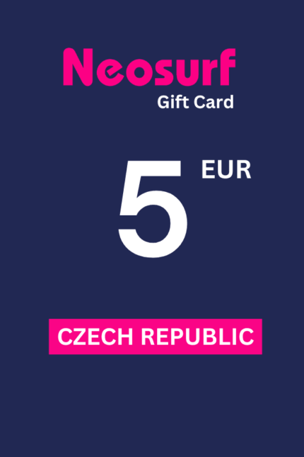 Neosurf 5 EUR Gift Card (Czech republic) - Digital Code