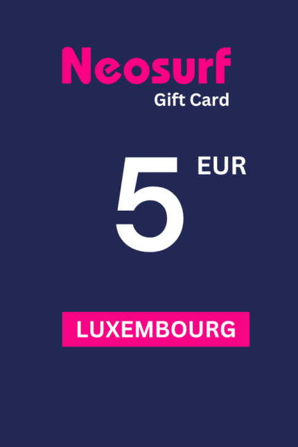 Neosurf 5 EUR Gift Card (Luxemboury) - Digital Code