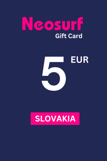 Neosurf 5 EUR Gift Card (Slovakia) - Digital Code