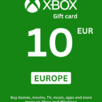 Xbox 10 EUR Gift Card (Europe) - Digital Code