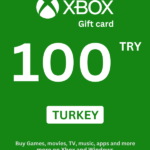 Xbox 100 TRY Gift Card (Turkey) - Digital Code