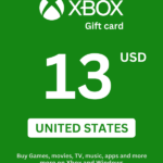 Xbox 13 USD Gift Card (United States) - Digital Code