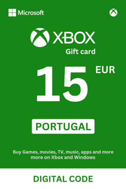 Xbox 15 EUR Gift Card (Portugal) - Digital Code