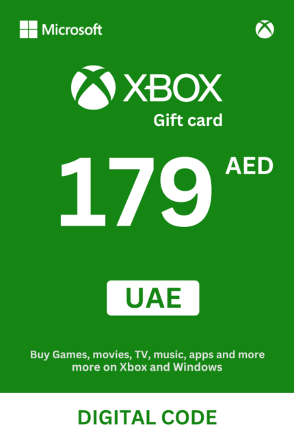 Xbox 179 AED Gift Card (United Arab Emirates) - Digital Code