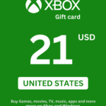 Xbox 21 USD Gift Card (United States) - Digital Code