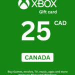 Xbox 25 CAD Gift Card (Canada) - Digital Code