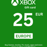 Xbox 25 EUR Gift Card (Europe) - Digital Code