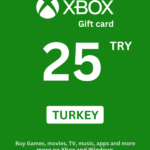 Xbox 25 TRY Gift Card (Turkey) - Digital Code