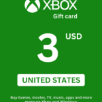 Xbox 3 USD Gift Card (United States) - Digital Code