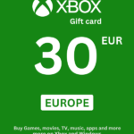 Xbox 30 EUR Gift Card (Europe) - Digital Code