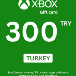 Xbox 300 TRY Gift Card (Turkey) - Digital Code