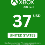 Xbox 37 USD Gift Card (United States) - Digital Code