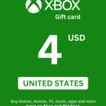 Xbox 4 USD Gift Card (United States) - Digital Code