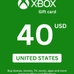 Xbox 40 USD Gift Card (United States) - Digital Code