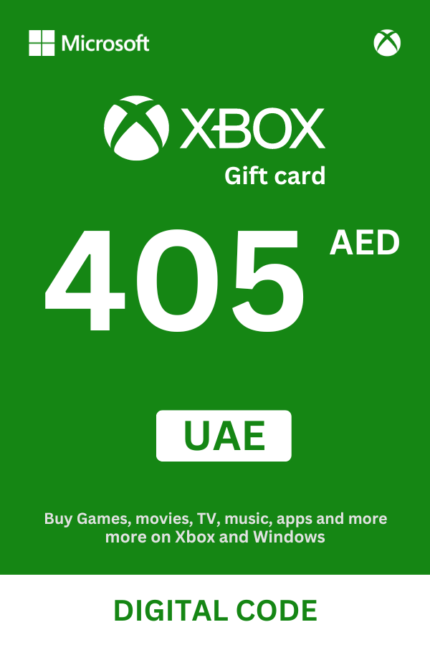 Xbox 405 AED Gift Card (United Arab Emirates) - Digital Code