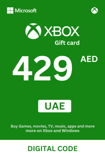 Xbox 429 AED Gift Card (United Arab Emirates) - Digital Code