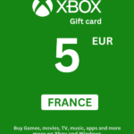 Xbox 5 EUR Gift Card (France) - Digital Code