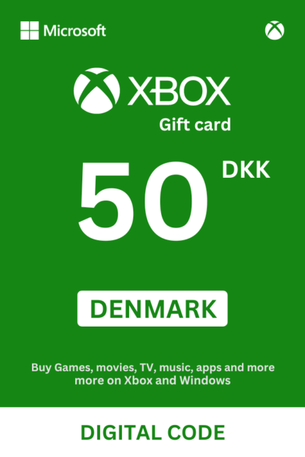 Xbox 50 DKK Gift Card (Denmark) - Digital Code