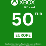 Xbox 50 EUR Gift Card (Europe) - Digital Code