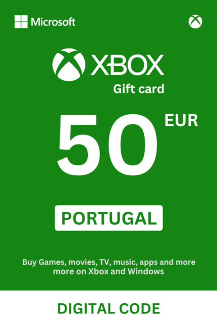 Xbox 50 EUR Gift Card (Portugal) - Digital Code