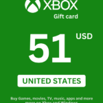 Xbox 51 USD Gift Card (United States) - Digital Code