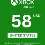 Xbox 58 USD Gift Card (United States) - Digital Code
