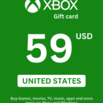 Xbox 59 USD Gift Card (United States) - Digital Code