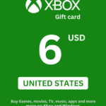 Xbox 6 USD Gift Card (United States) - Digital Code