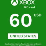 Xbox 60 USD Gift Card (United States) - Digital Code