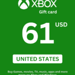 Xbox 61 USD Gift Card (United States) - Digital Code