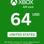 Xbox 64 USD Gift Card (United States) - Digital Code