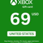 Xbox 69 USD Gift Card (United States) - Digital Code