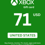 Xbox 71 USD Gift Card (United States) - Digital Code