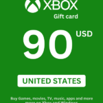 Xbox 90 USD Gift Card (United States) - Digital Code