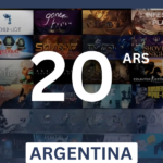 Steam Wallet 20 ARS Gift Card (Argentina) - Digital Code
