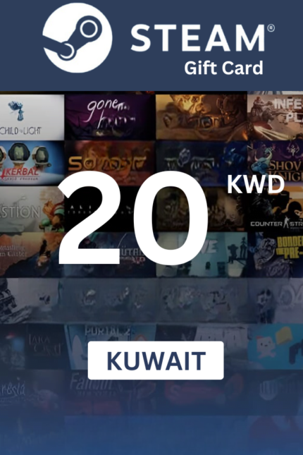 Steam Wallet 20 KWD Gift Card (Kuwait) - Digital Code