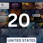 Steam Wallet 20 USD Gift Card (United States) - Digital Code