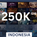 Steam Wallet 250000 IDR Gift Card (Indonesia) - Digital Code