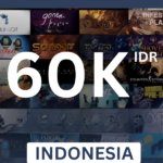 Steam Wallet 60000  IDR Gift Card (Indonesia) - Digital Code