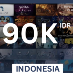 Steam Wallet 90000 IDR Gift Card (Indonesia) - Digital Code