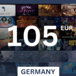 Steam Wallet €105 EUR Gift Card (GERMANY) - Digital Code