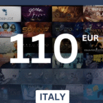 Steam Wallet €110 EUR Gift Card (ITALY) - Digital Code