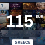 Steam Wallet €115 EUR Gift Card (GREECE) - Digital Code