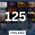 Steam Wallet €125 EUR Gift Card (FINLAND) - Digital Code