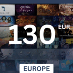 Steam Wallet €130 EUR Gift Card (EUROPE) - Digital Code