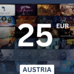 Steam Wallet €25 EUR Gift Card (AUSTRIA) - Digital Code