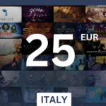 Steam Wallet €25 EUR Gift Card (ITALY) - Digital Code