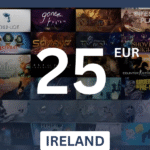Steam Wallet €25 EUR Gift Card (IRELAND) - Digital Code